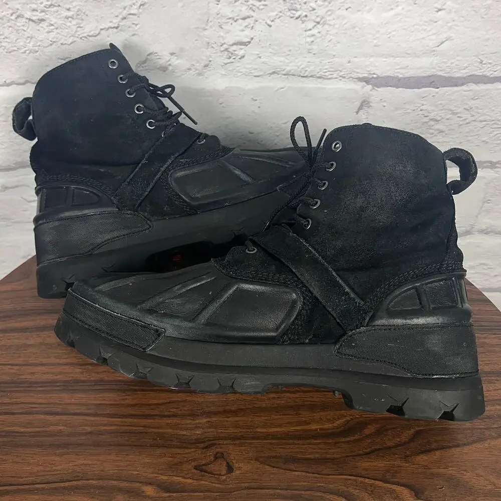 Polo Ralph Lauren Mens 14 Outdoors Gorpcore Heritage‎ Leather Oslo High WP Boot